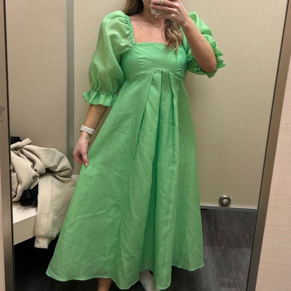 ASOS Green Midi Dress - Picture 5 of 6